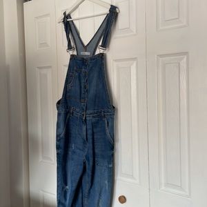 Zara Basic Denim Jumper